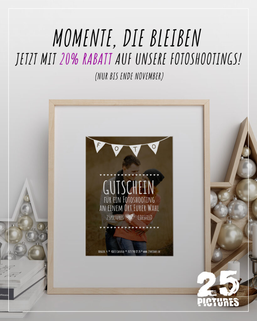Fotoshooting Gutschein Coesfeld